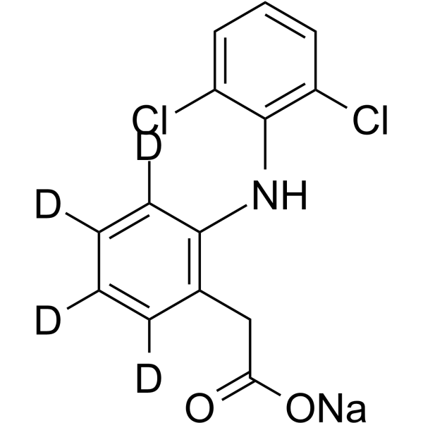 Diclofenac-d4 sodium (Diclofenac sodium d4 (sodium salt)) 154523-54-3